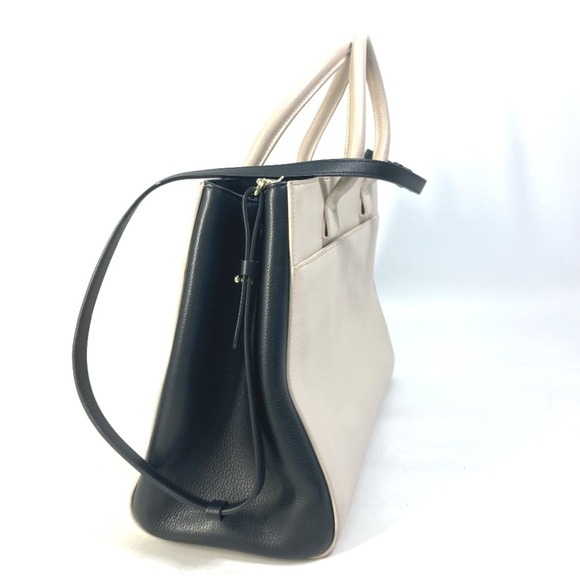 CHANEL CC Mark Bicolor 2WAY Shoulder Bag Beige - Picture 4 of 16